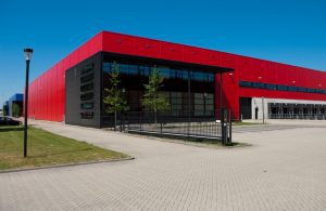 Powder Coated Architectural Aluminium for a fire station